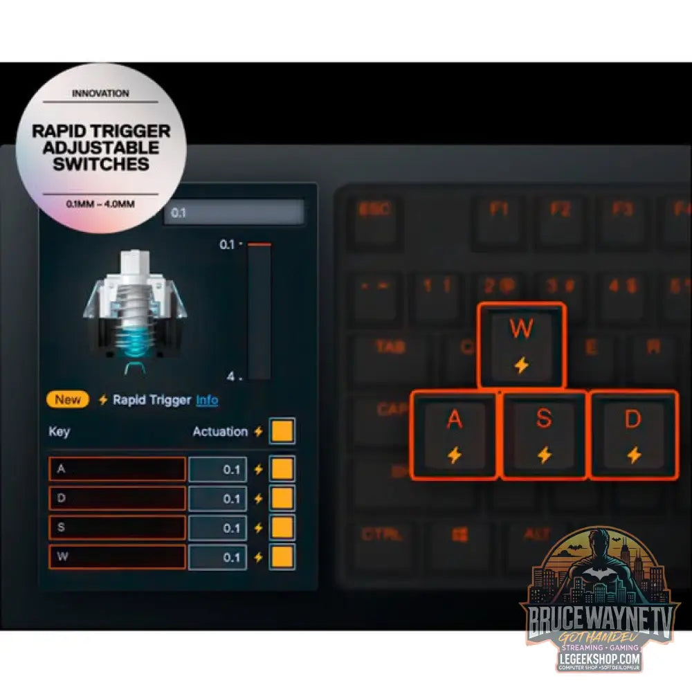Apex Pro Gen 3 Mini - SteelSeries - vue 9