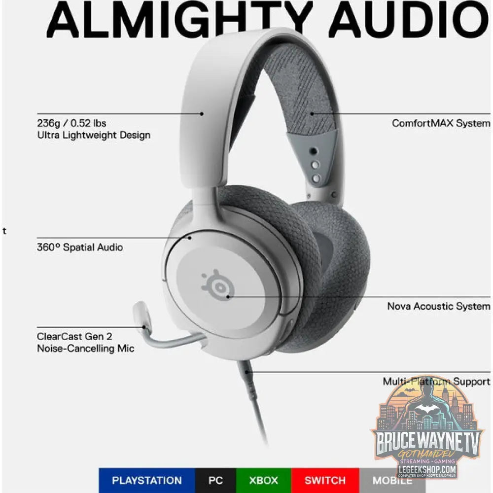 Arctis Nova 1P - SteelSeries - vue 2