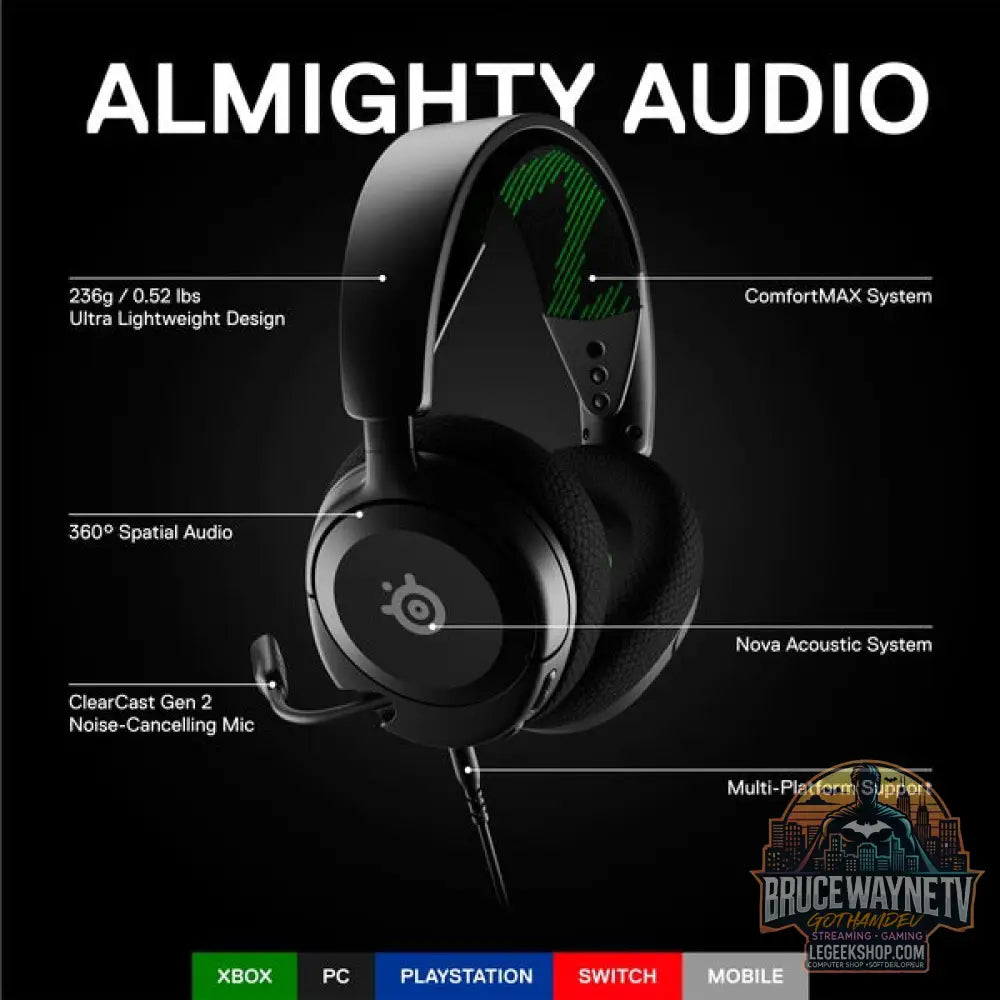Arctis Nova 1X - SteelSeries - vue 2