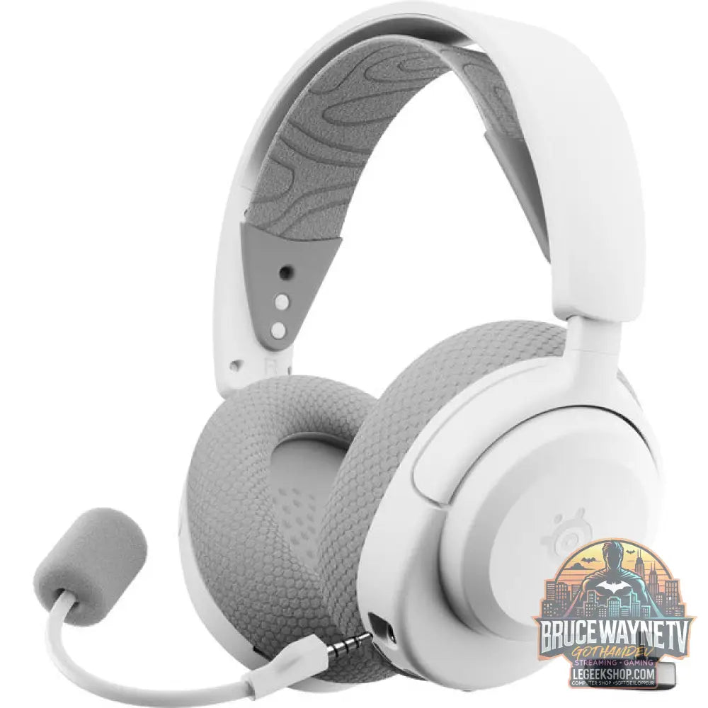 Arctis Nova 3P Wireless White - SteelSeries - vue 2