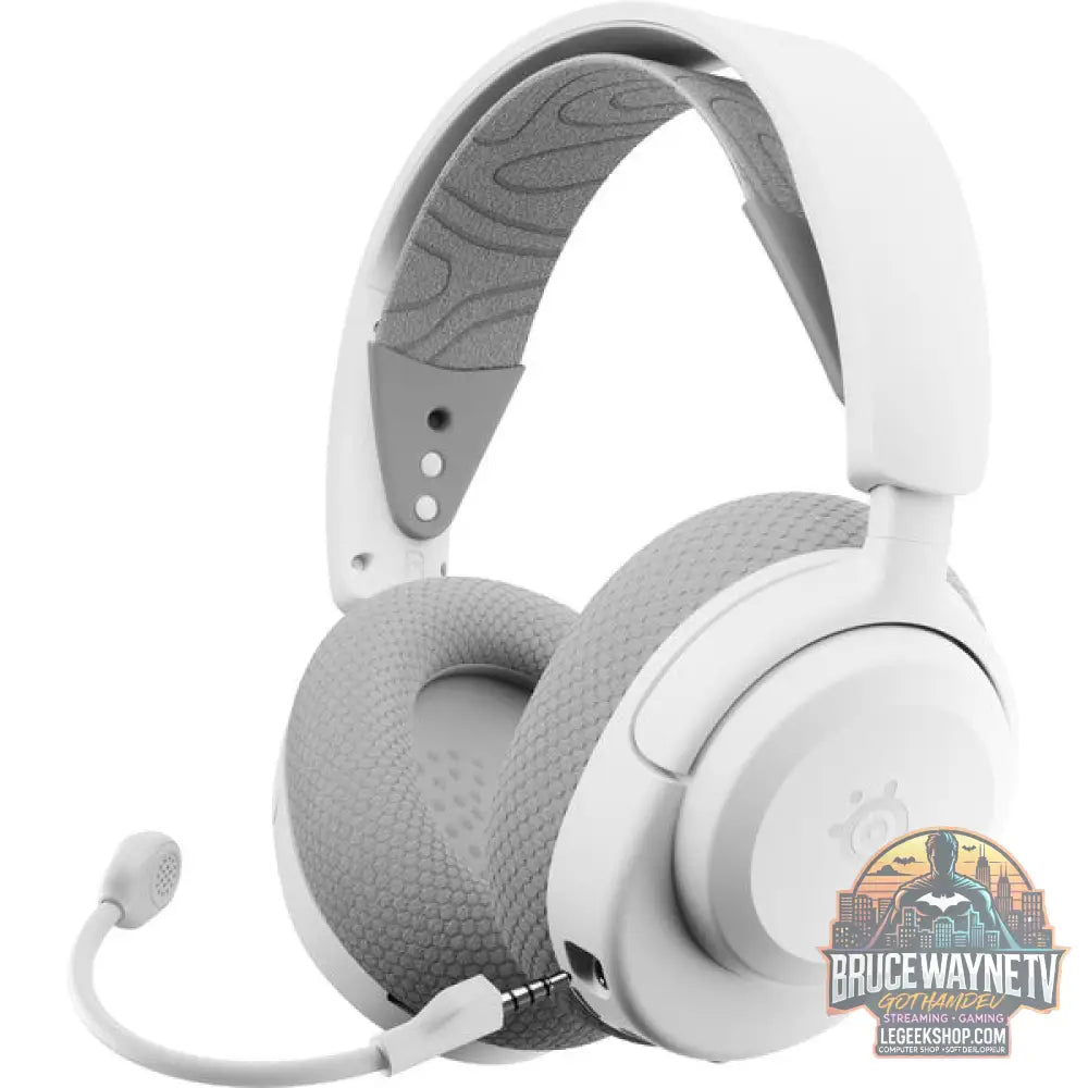 Arctis Nova 3P Wireless White - SteelSeries - vue 3