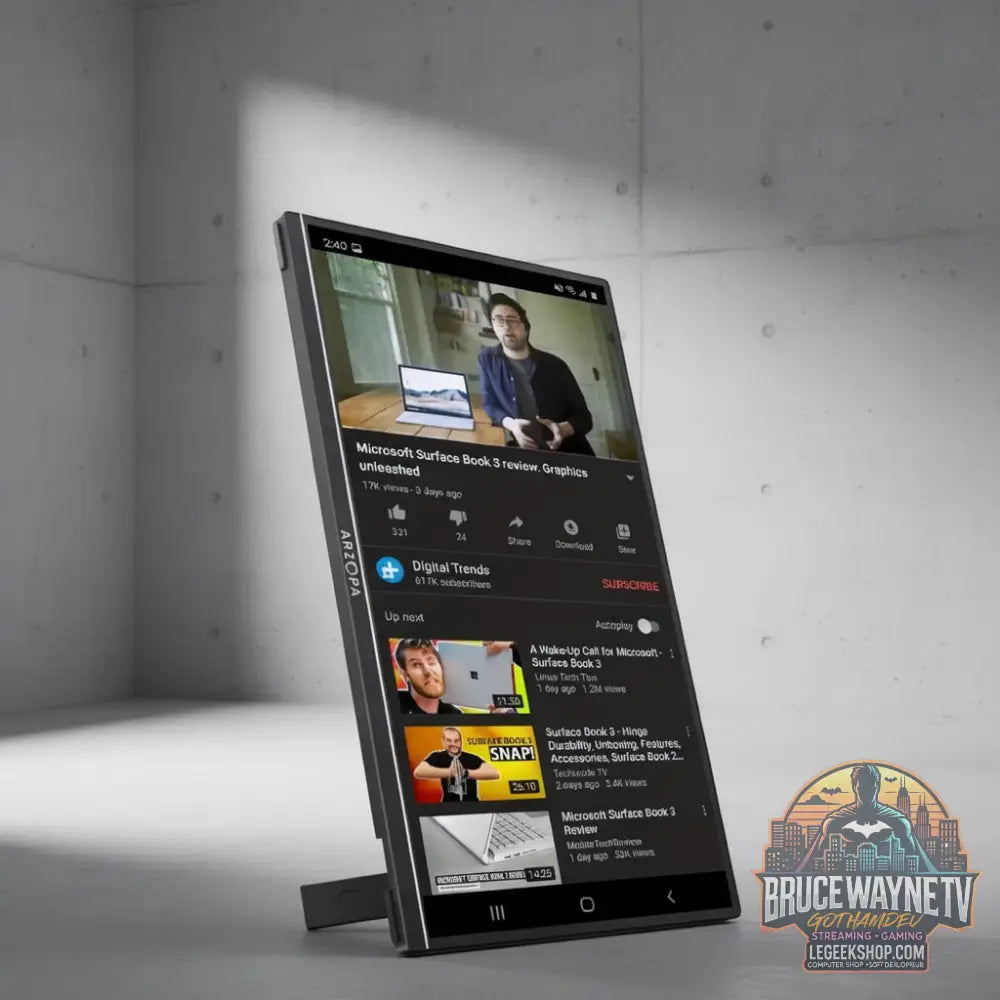 ARZOPA Moniteur — Moniteur Portable, vue 4, LeGeekShop