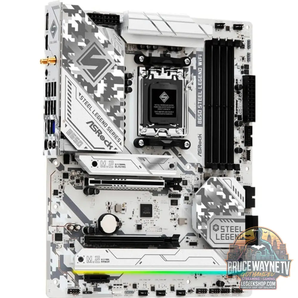 ASRock B650 STEEL LEGEND WIFI, carte mère - ASRock - vue 2