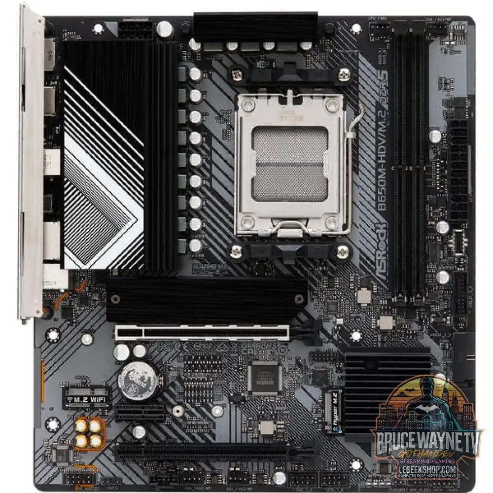 ASRock B650M-HDV/M.2, carte mère - ASRock - vue 2