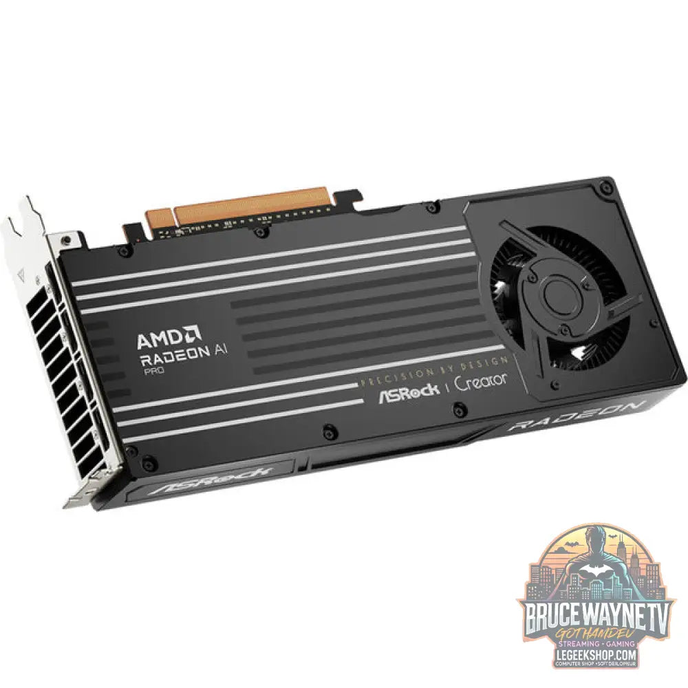 ASRock Radeon™ AI PRO R9700 32GB, carte graphique - ASRock - vue 5