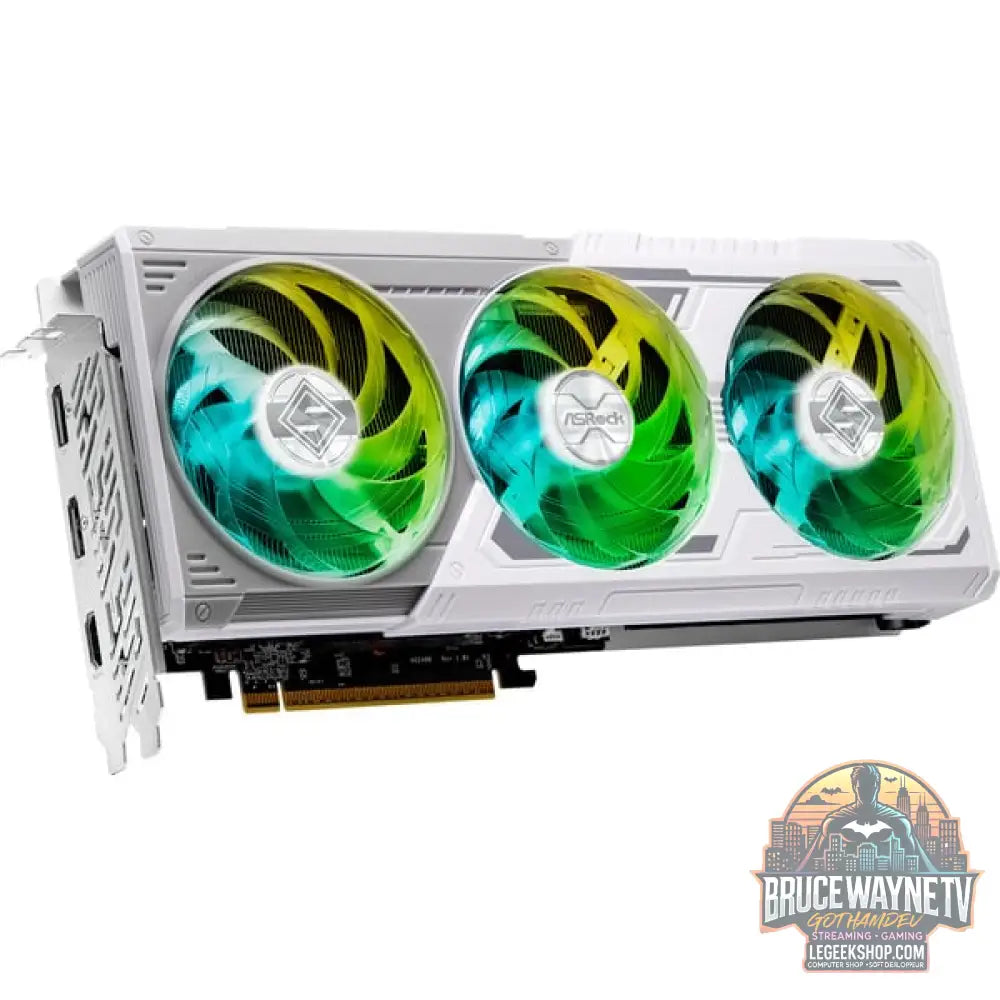 ASRock Radeon RX 9060 XT STEEL LEGEND OC 8GB, carte graphique - ASRock - vue 4