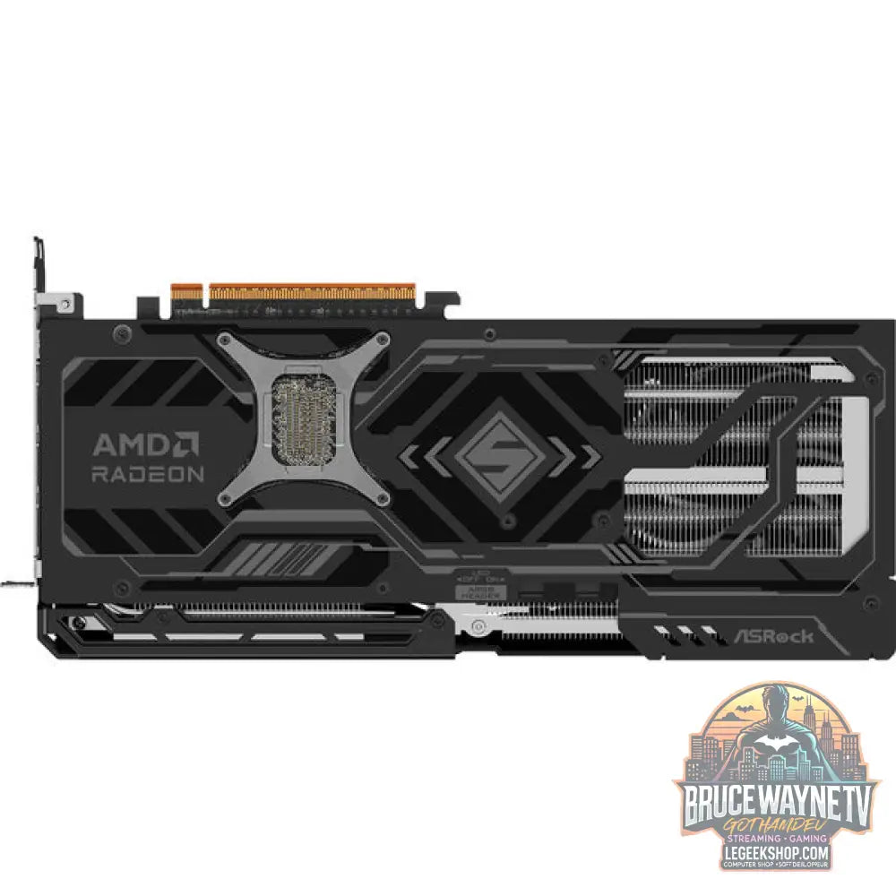 ASRock Radeon RX 9070 XT Steel Legend Dark 16GB, carte graphique - ASRock - vue 5