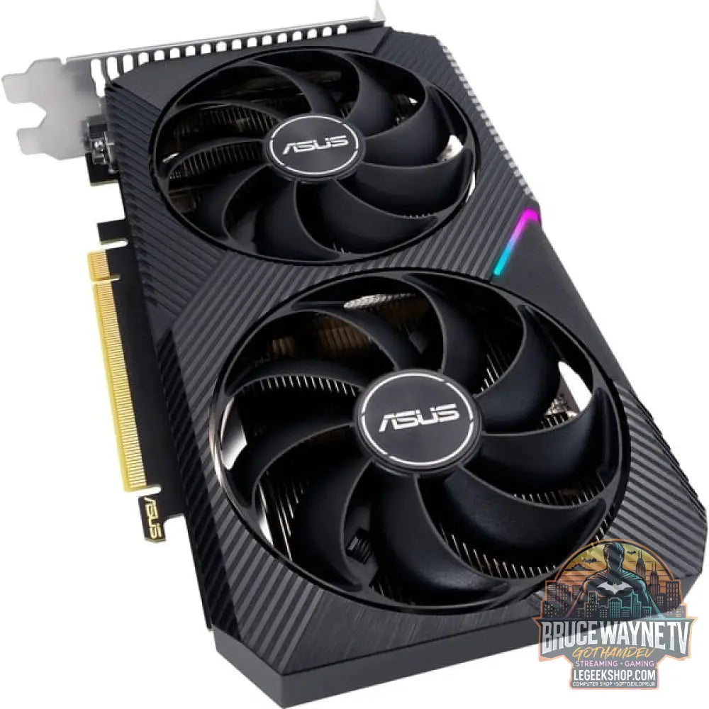 ASUS GeForce RTX 3050 DUAL OC V2, carte graphique Lite Hash Rate, 1x DisplayPort, 1x HDMI 2.1, DVI-D - ASUS - vue 7
