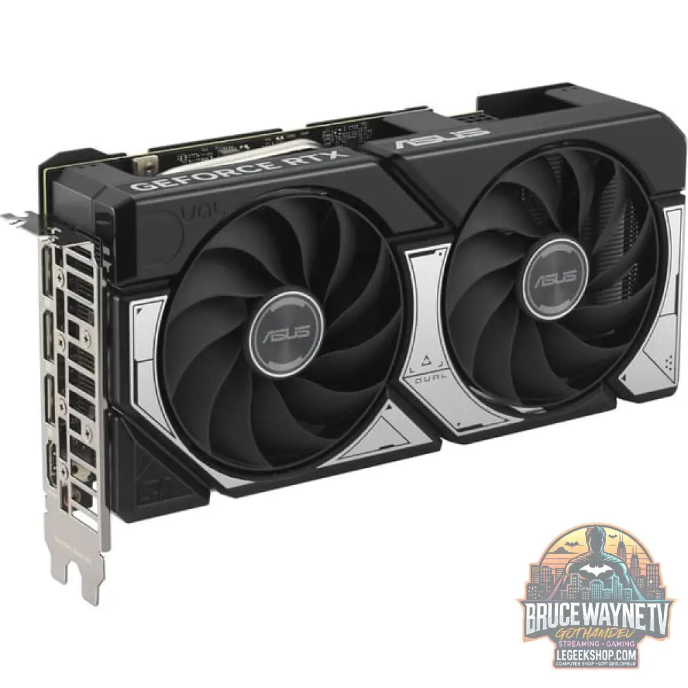 ASUS GeForce RTX 5060 Ti DUAL 8GB, carte graphique DLSS 4, 3x DisplayPort, 1x HDMI 2.1 - ASUS - vue 3