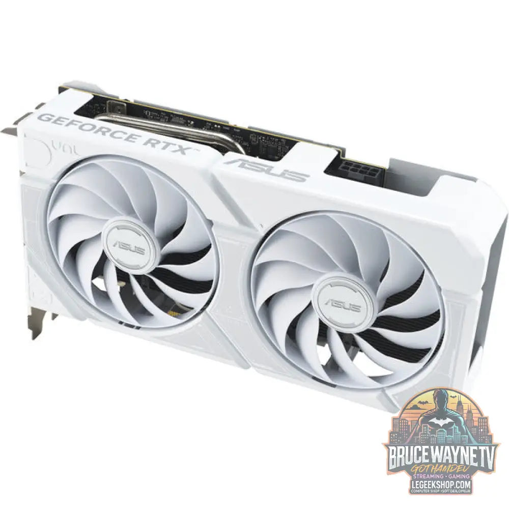 ASUS GeForce RTX 5060 Ti DUAL OC 8GB WHITE, carte graphique - ASUS - vue 6