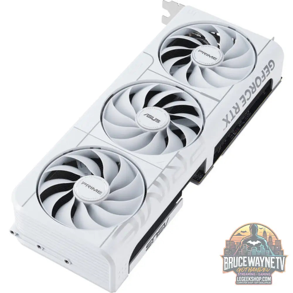 ASUS GeForce RTX 5070 PRIME OC WHITE, carte graphique - ASUS - vue 4