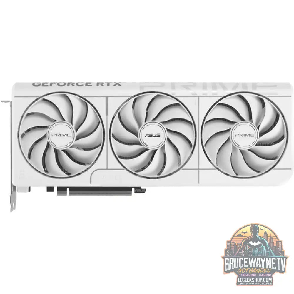 ASUS GeForce RTX 5070 PRIME OC WHITE, carte graphique - ASUS - vue 2