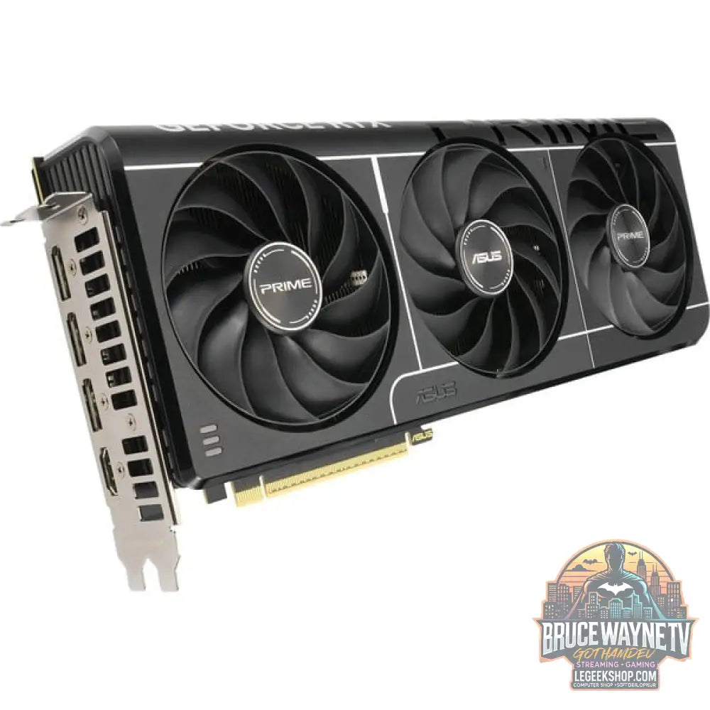 ASUS GeForce RTX 5070 Ti PRIME GAMING OC, carte graphique DLSS 4, 3x DisplayPort, 1x HDMI 2.1 - ASUS - vue 2