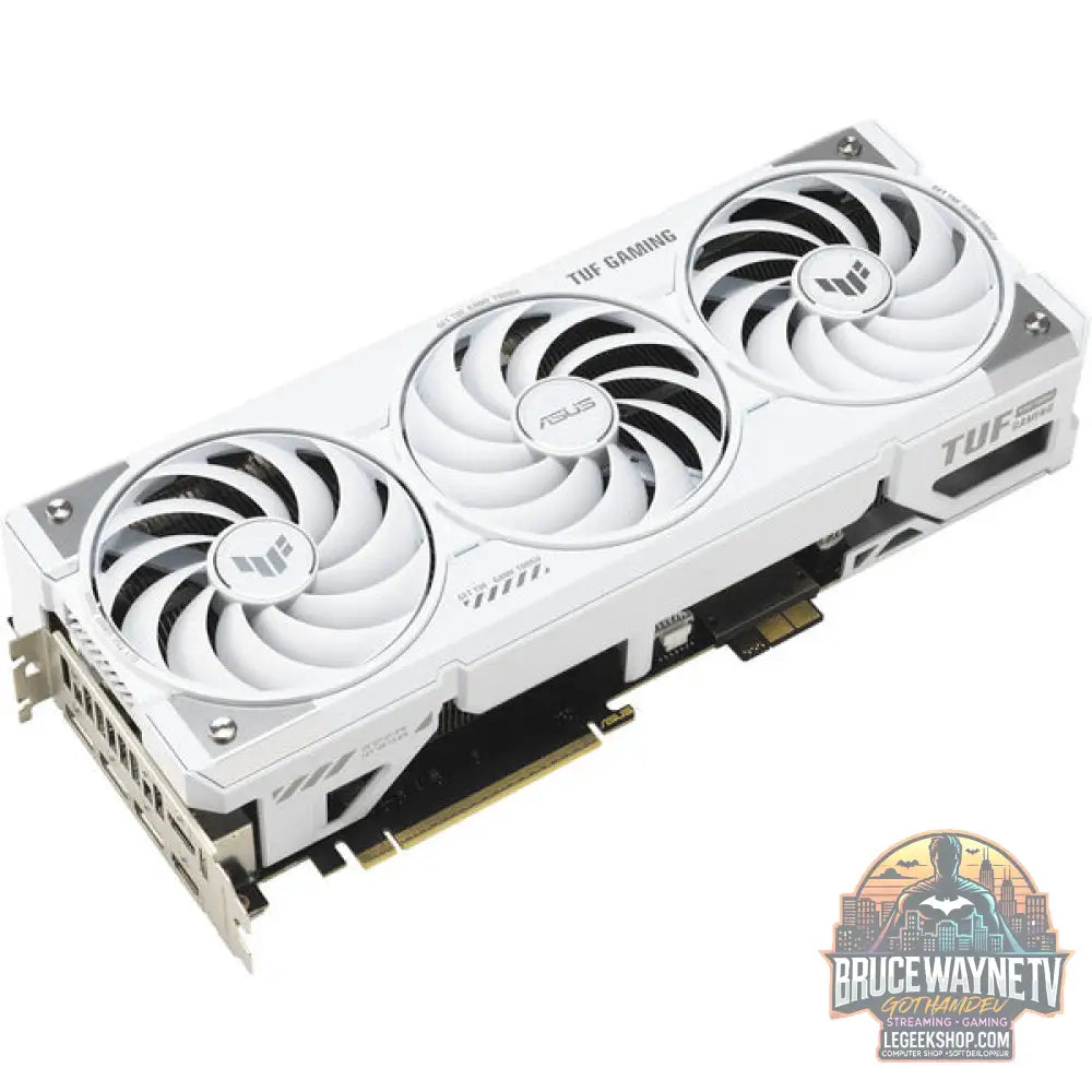 ASUS GeForce RTX 5070 Ti TUF BTF OC WHITE Edition, carte graphique - ASUS - vue 5
