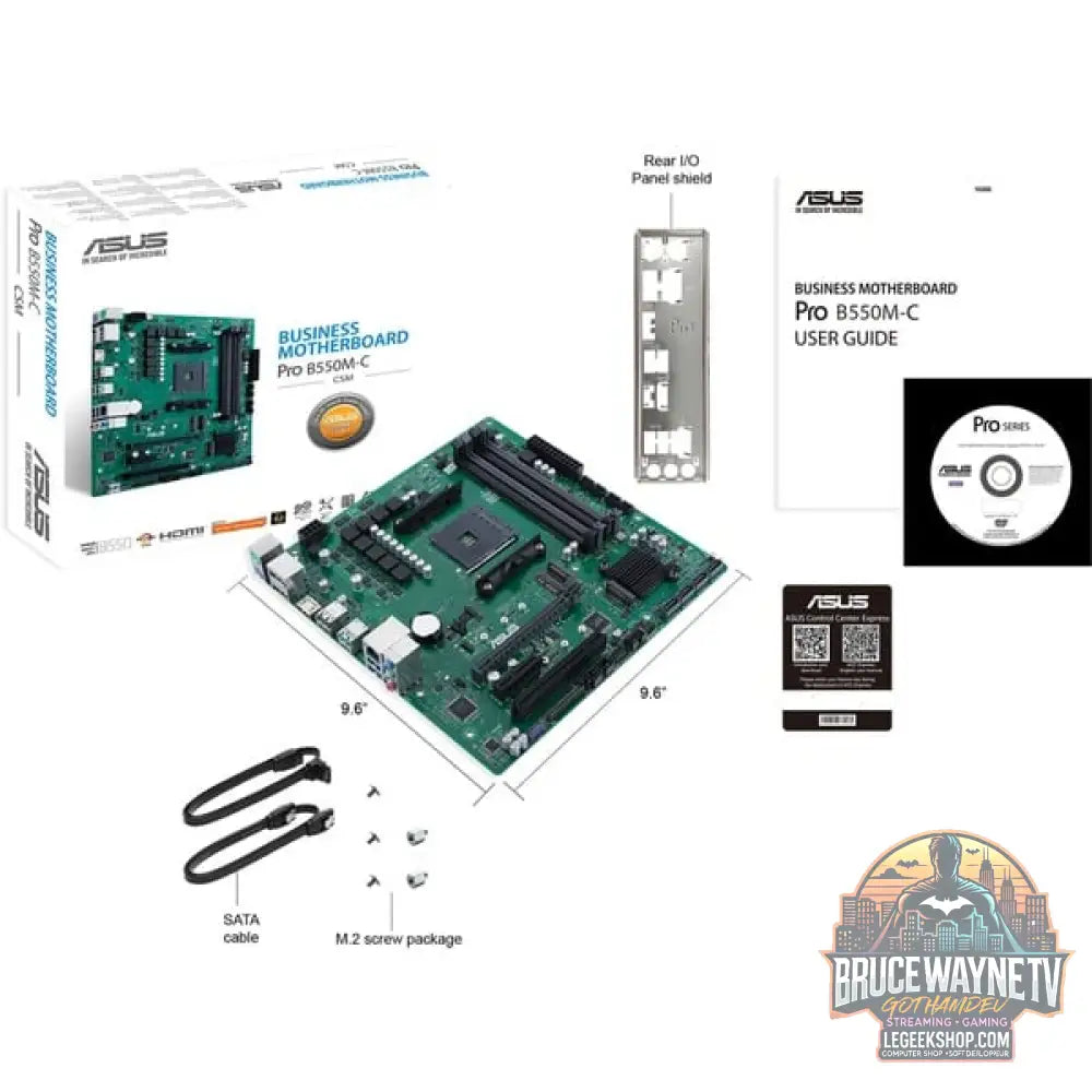 ASUS PRO B550M-C/CSM, carte mère - ASUS - vue 7