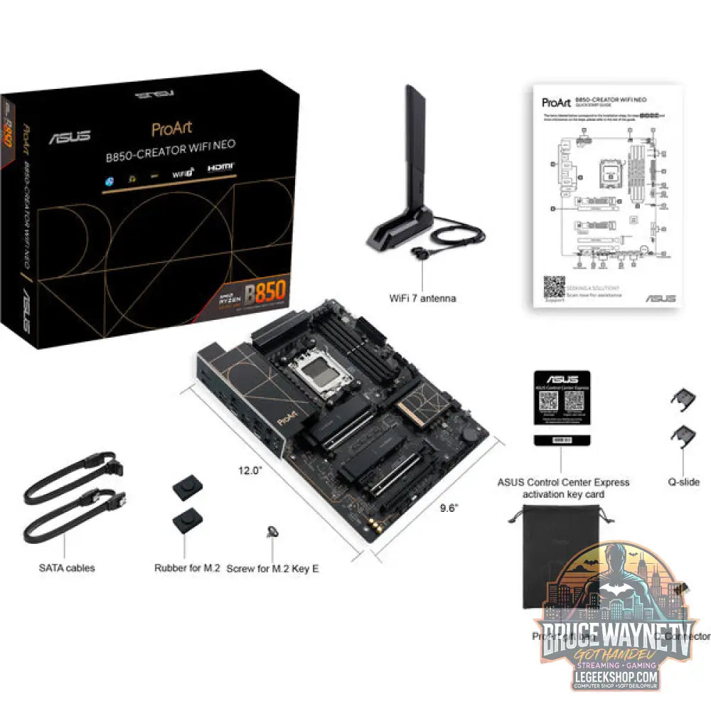 ASUS PROART B850-CREATOR WIFI NEO, carte mère - ASUS - vue 12