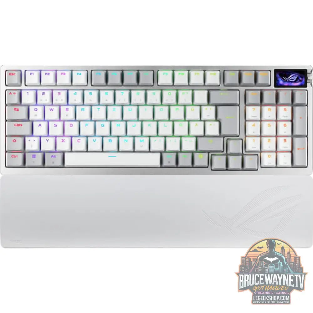 ASUS ROG Azoth 96 HE, clavier gaming - vue 3