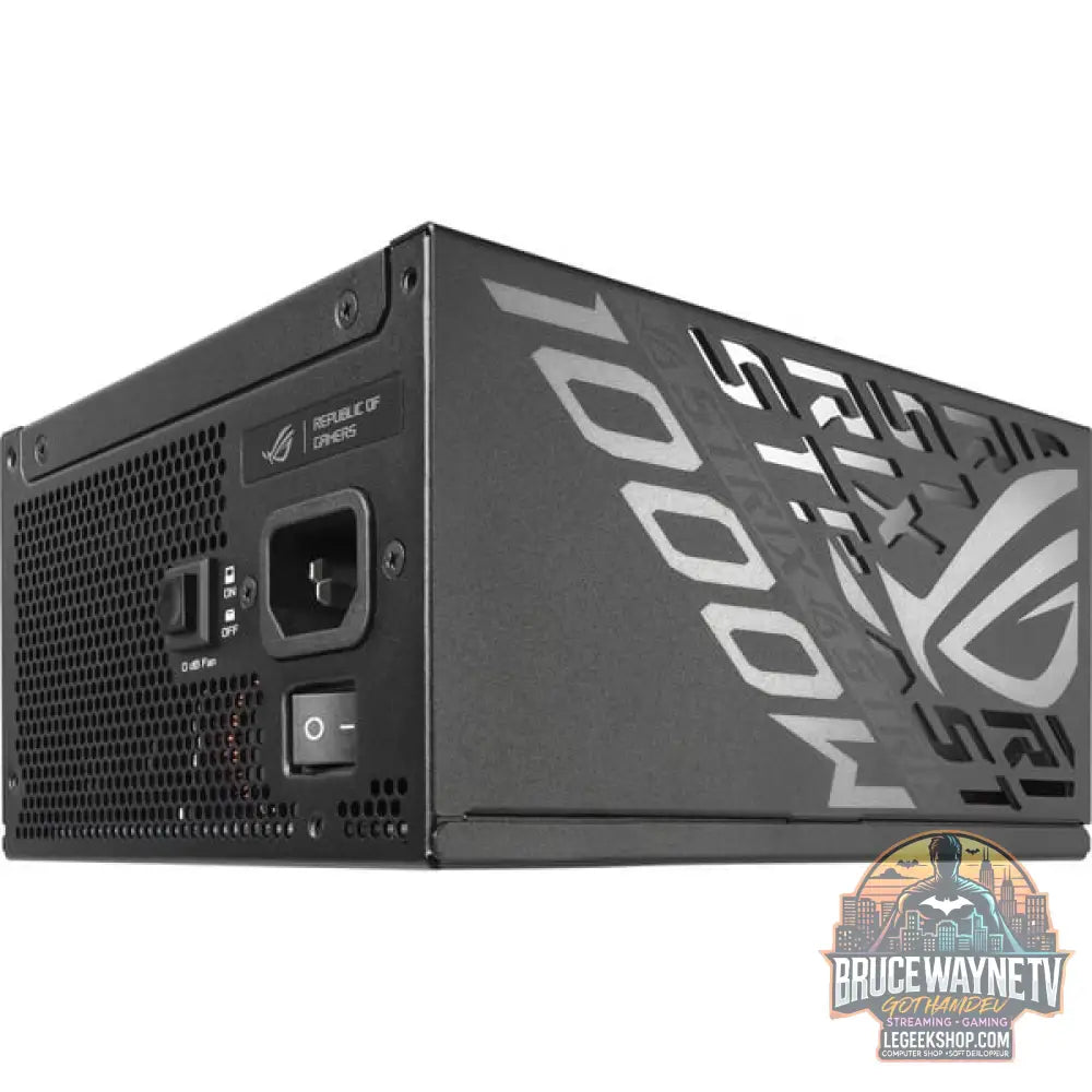 ASUS ROG-STRIX-1000P-GAMING-E, alimentation PC - ASUS - vue 3