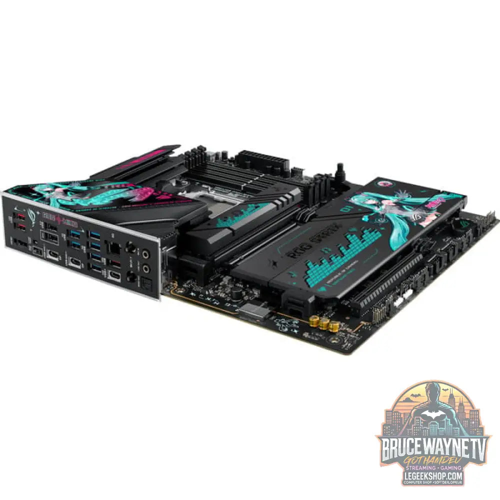 ASUS ROG STRIX X870E-H GAMING HATSUNE MIKU EDITION, carte mère - ASUS - vue 8