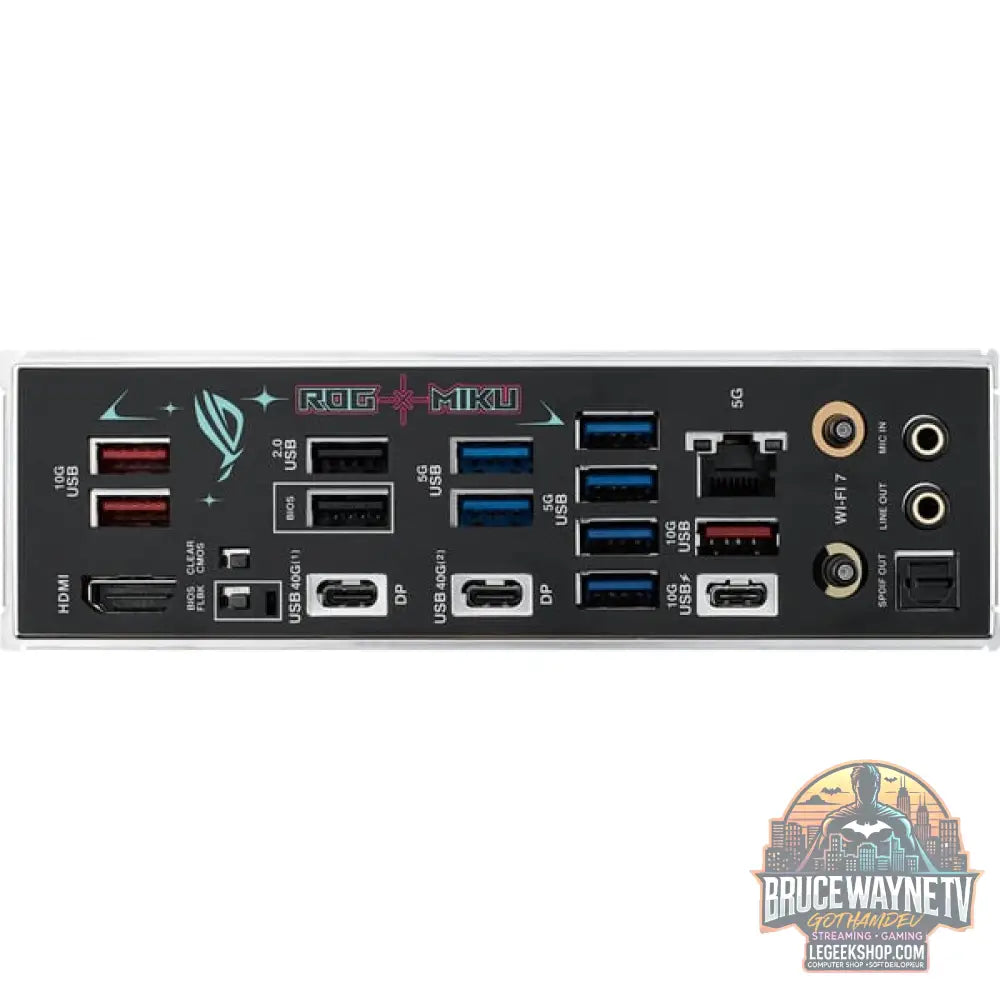 ASUS ROG STRIX X870E-H GAMING HATSUNE MIKU EDITION, carte mère - ASUS - vue 10