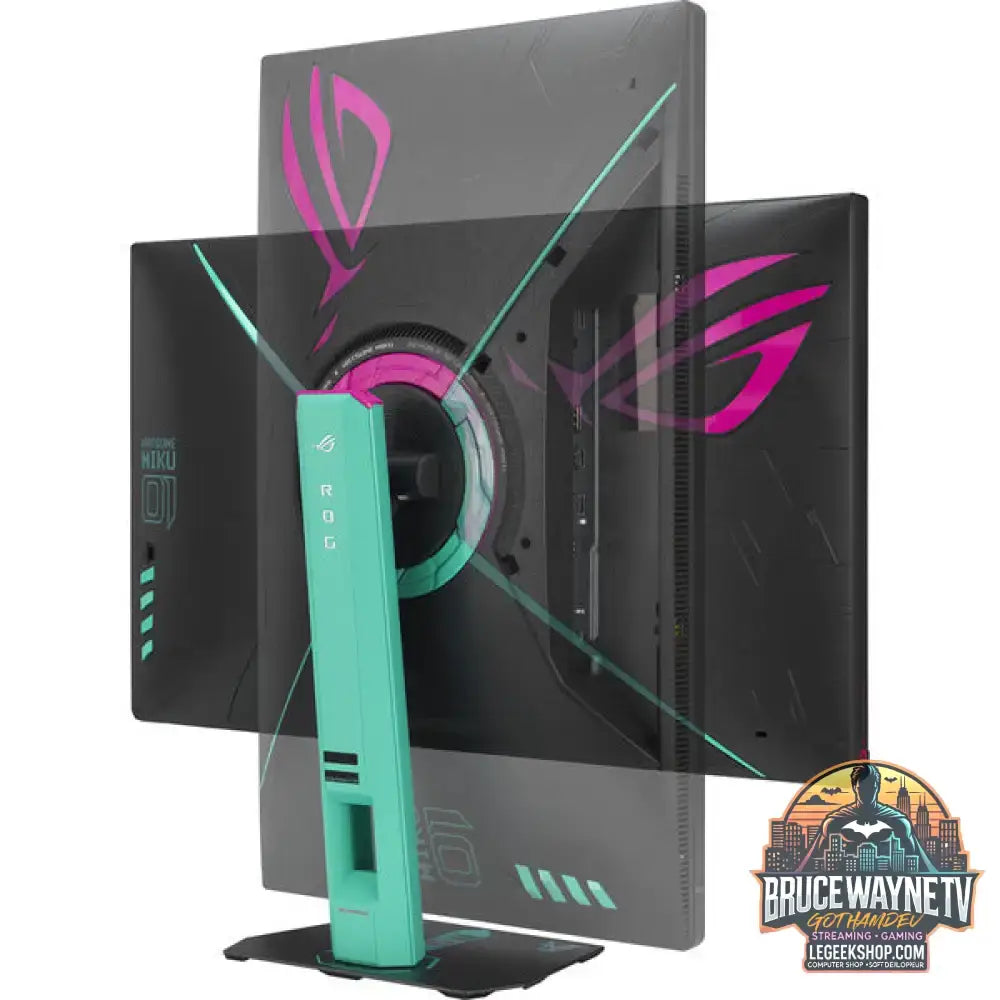 ASUS ROG Strix XG27ACMEG-G Hatsune Miku Edition 27" QHD/WQHD IPS 260 Hz - ASUS - vue 8