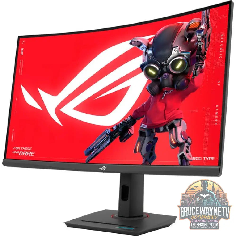 ASUS ROG Strix XG32WCS 32" QHD/WQHD VA 180 Hz - ASUS - vue 3