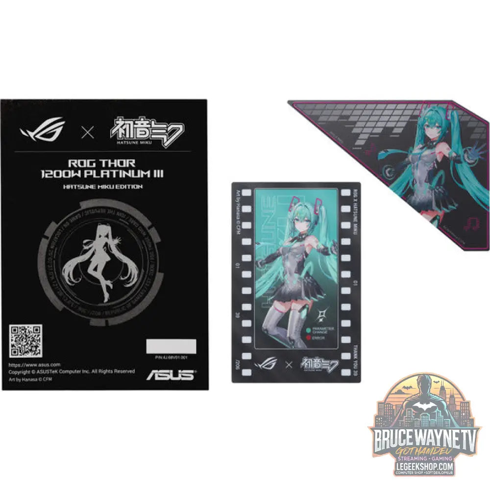 ASUS ROG Thor 1200W Platinum III Hatsune Miku Edition, alimentation PC - ASUS - vue 12