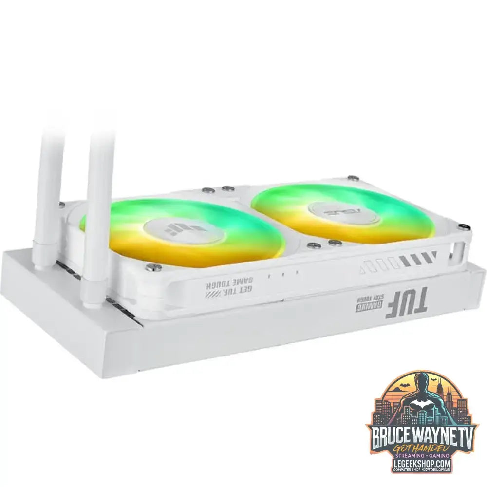 ASUS TUF Gaming LC III 240 ARGB, Wasserkühlung weiß, White Edition - ASUS - vue 11