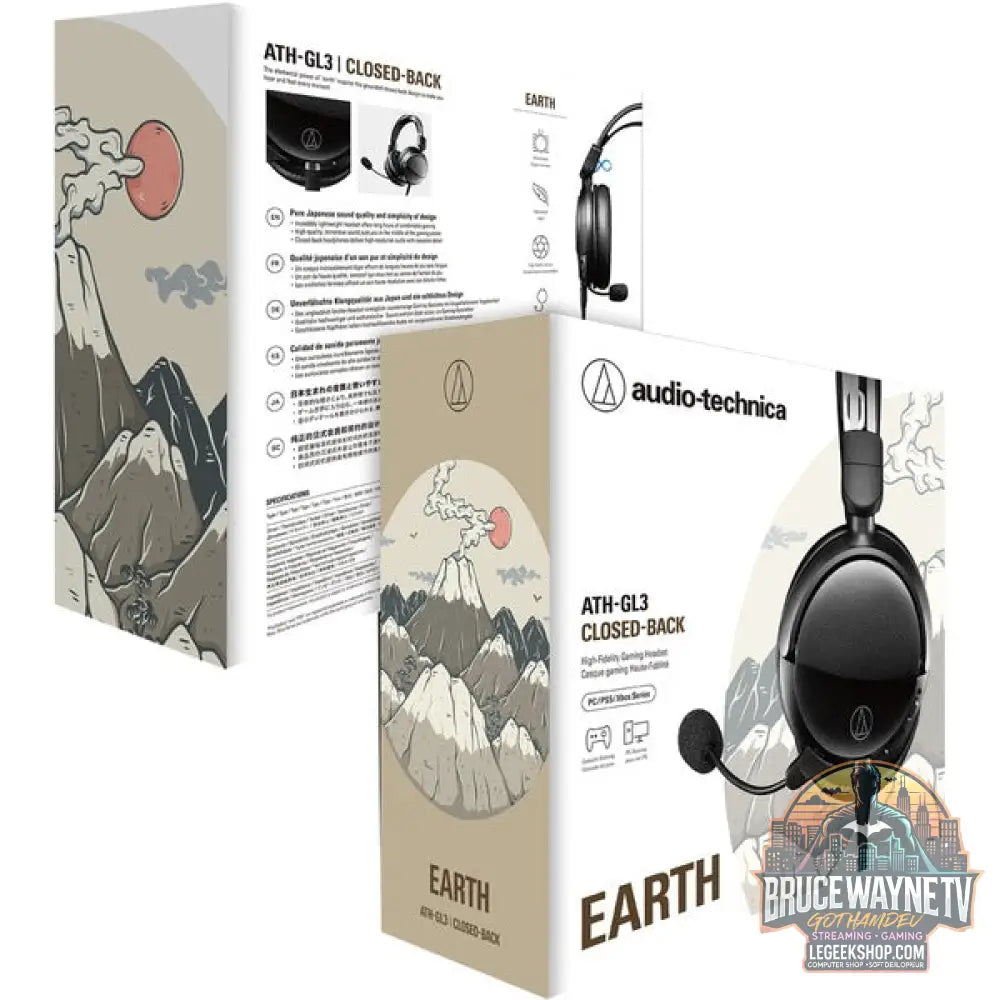 ATH-GL3BK - Audio-Technica - vue 8