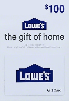Lowe's 100 USD - Lowe's Key - UNITED STATES