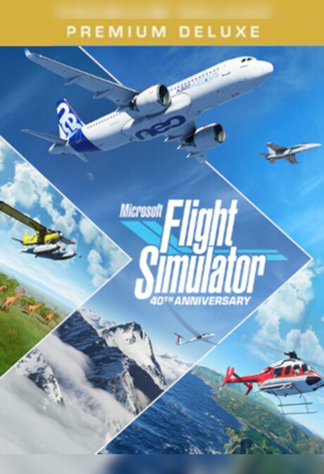 Microsoft Flight Simulator | Premium Deluxe 40th Anniversary Edition (PC) - Steam Gift - GLOBAL