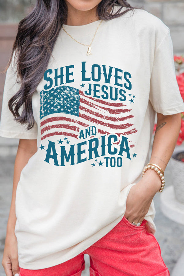 T-shirt graphique — blanc