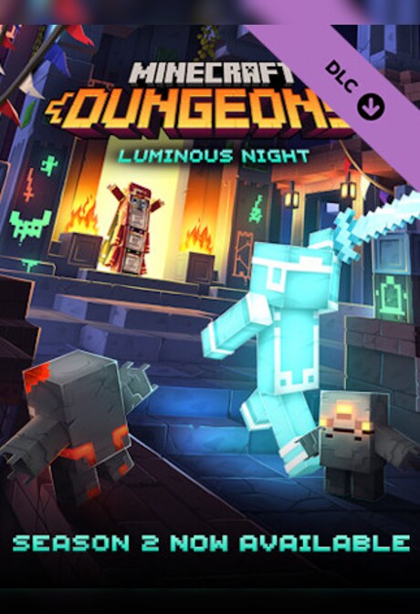Minecraft Dungeons: Luminous Night Adventure Pass (PC) - Steam Gift - GLOBAL