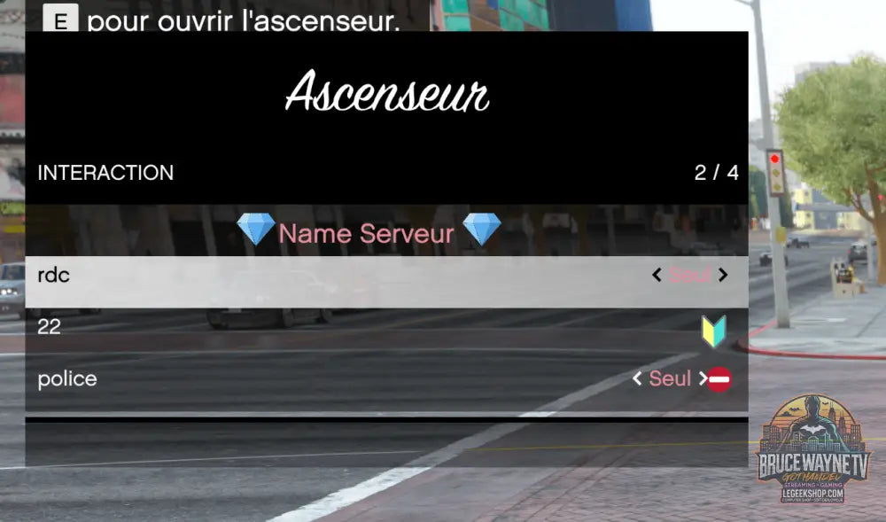 Script Ascenseur GothamDev | Ascenseurs Interactifs pour FiveM - Legeekshop