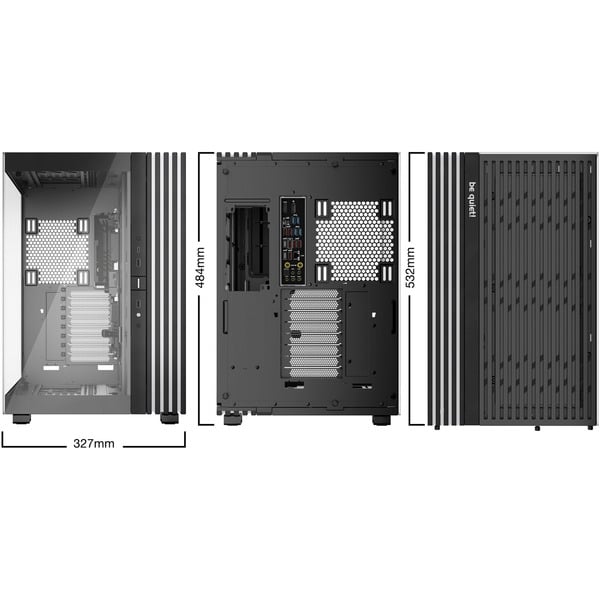 be quiet! Light Base 900 DX, Big-Tower-Gehäuse - be quiet! - vue 2