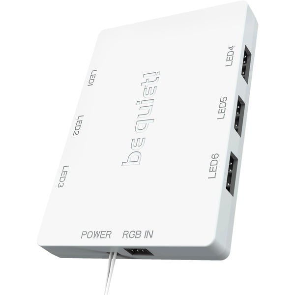 be quiet! Light Wings White 120mm PWM high-speed Triple Pack, Gehäuselüfter - be quiet! - vue 4