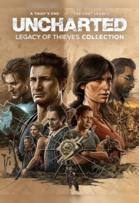 Uncharted: Legacy of Thieves Collection (PC) - Steam Key - CIS