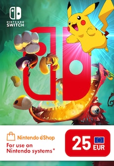 Nintendo eShop Card 25 EUR - Nintendo eShop Key - EUROPE