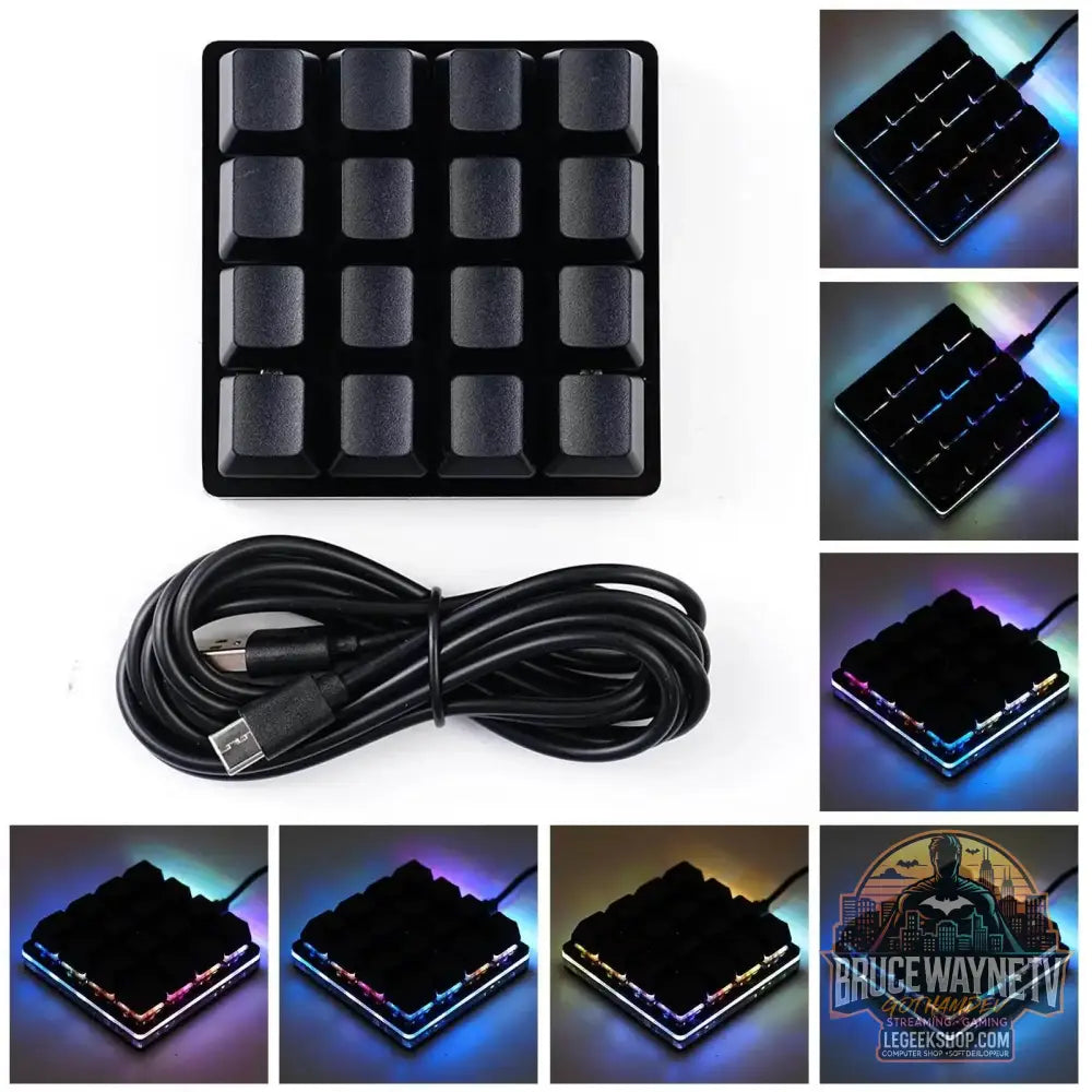 🎮 Mini Clavier Mécanique Programmable SayoDevice – USB | 2 à 24 Touches Macro - clavier programmable