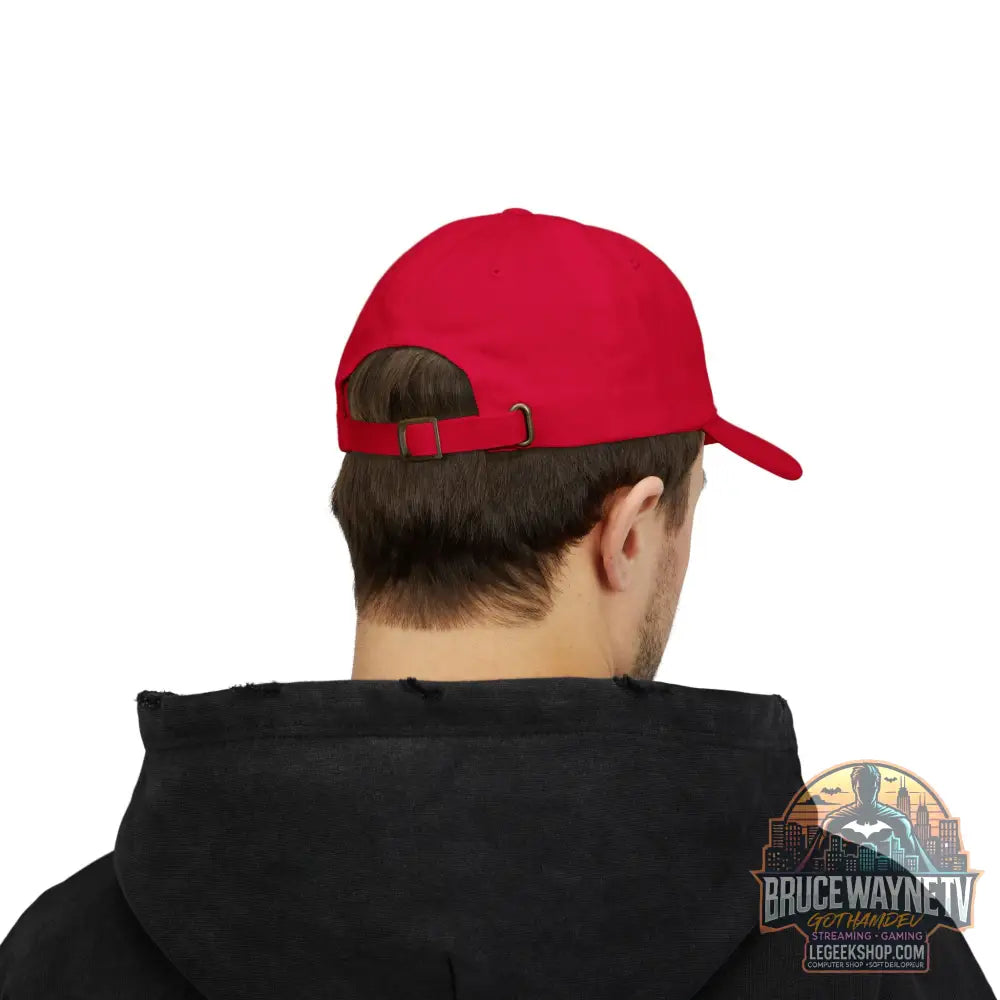 Casquette Dad Cap Loup Samouraï Soleil Rouge Kanji - Casquette