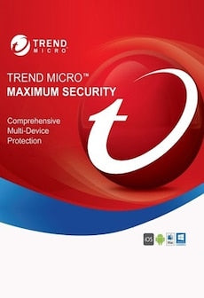 Trend Micro Maximum Security 1 Device 3 Years - Trend Micro Key - GLOBAL