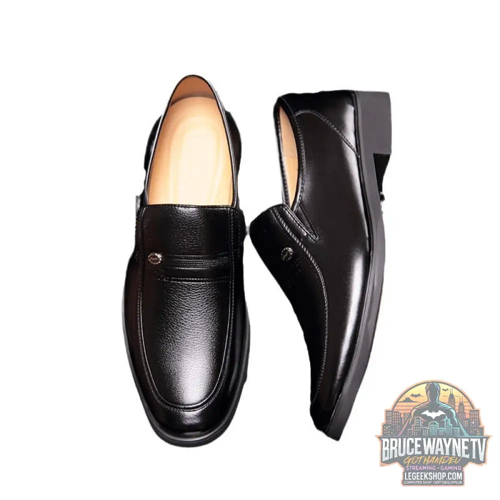 Chaussures Homme Cuir Souple Business Casual Respirantes - Chaussures Homme
