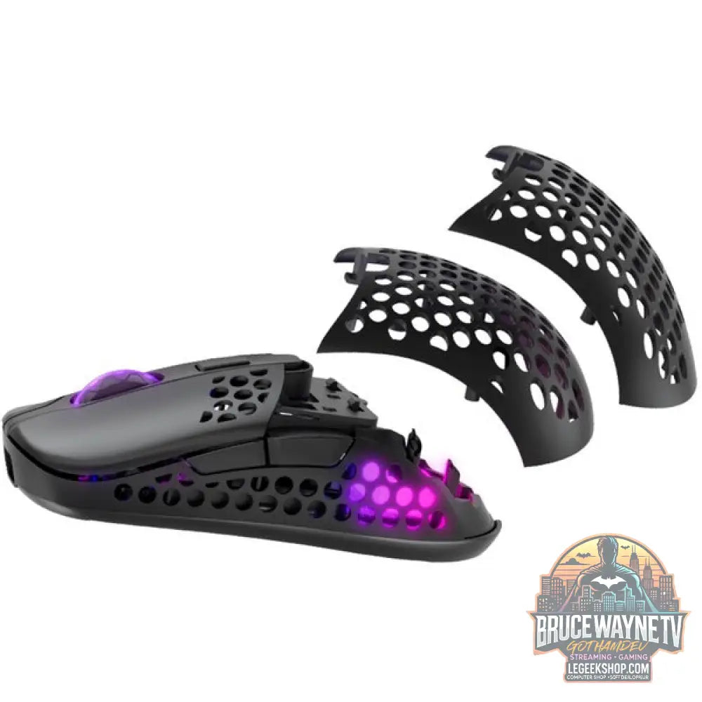 CHERRY Xtrfy M42 RGB Wireless, souris gaming - vue 3