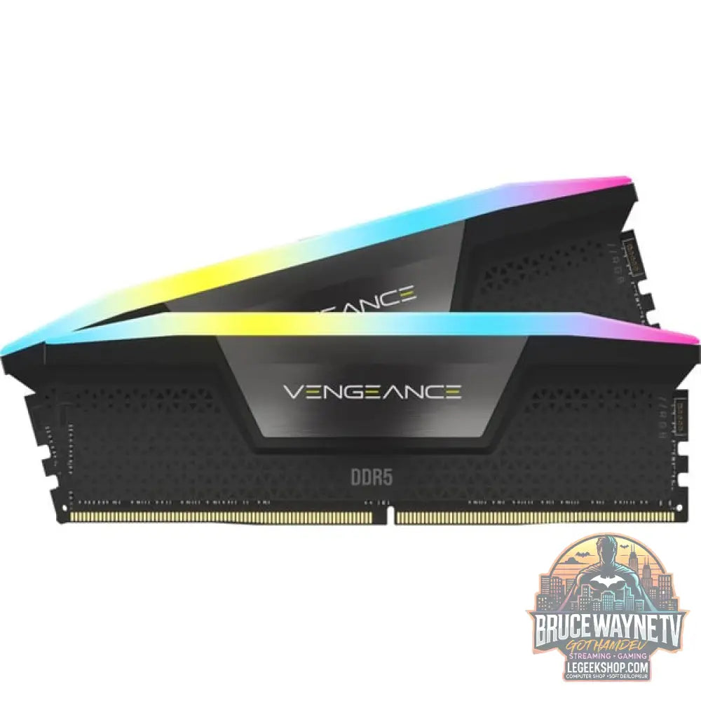 Corsair DIMM 16 GB DDR5-5200 (2x 8 GB) Dual-Kit, Arbeitsspeicher - Corsair - vue 2