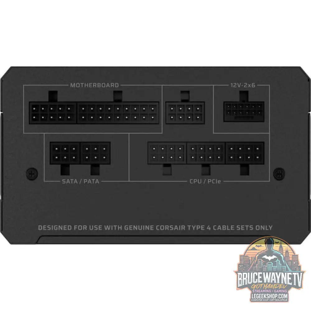 Corsair RM1000e, alimentation PC - Corsair - vue 8