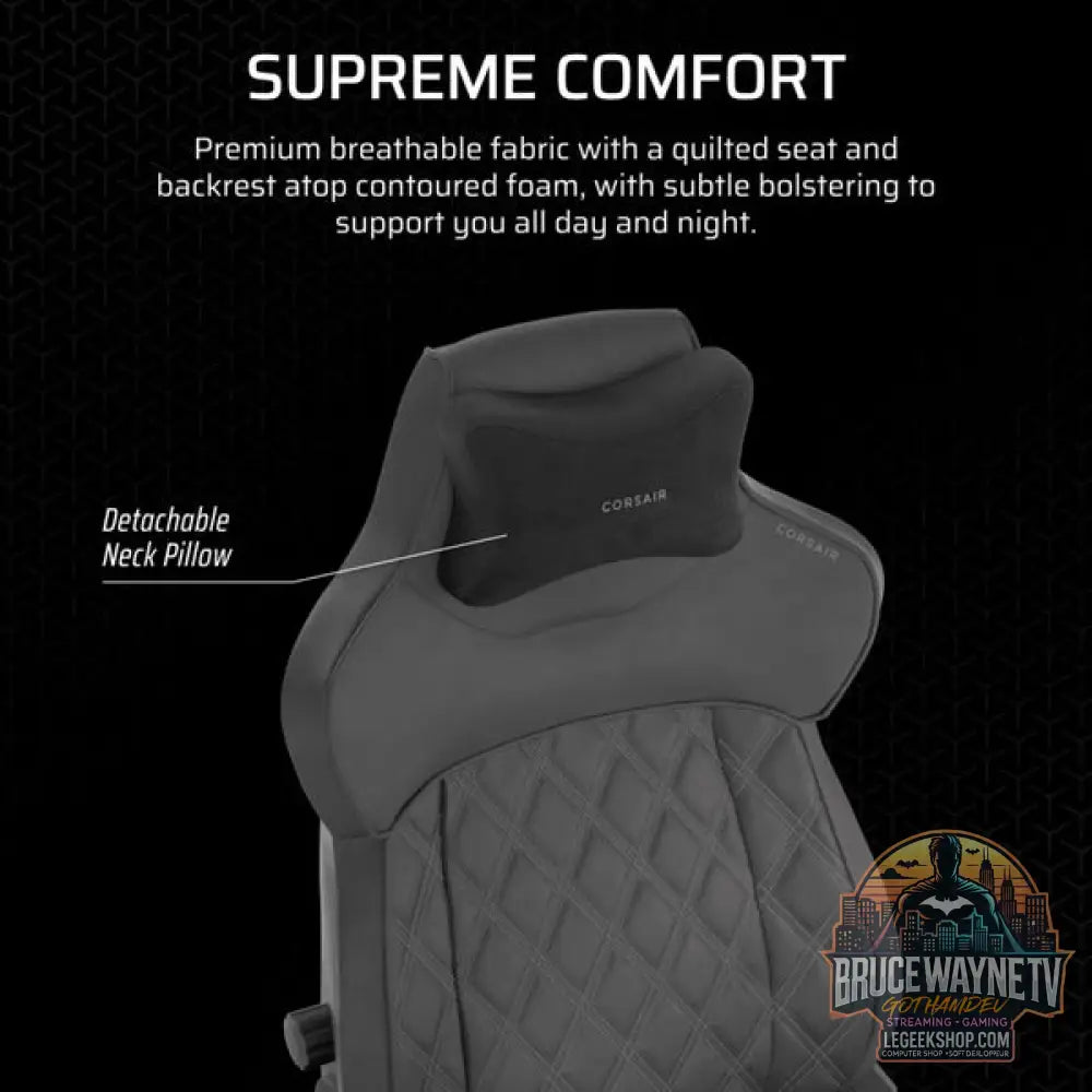 Corsair TC500 LUXE chaise gaming - Corsair - vue 11