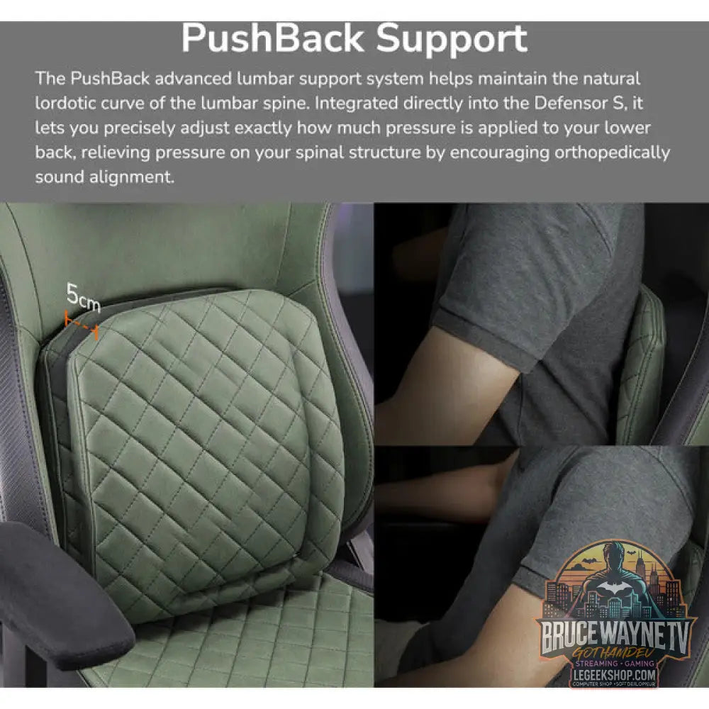 Cougar chaise gaming Defensor S - Cougar - vue 8