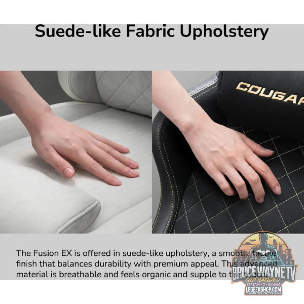 Cougar chaise gaming Fusion EX Gold F - Cougar - vue 10