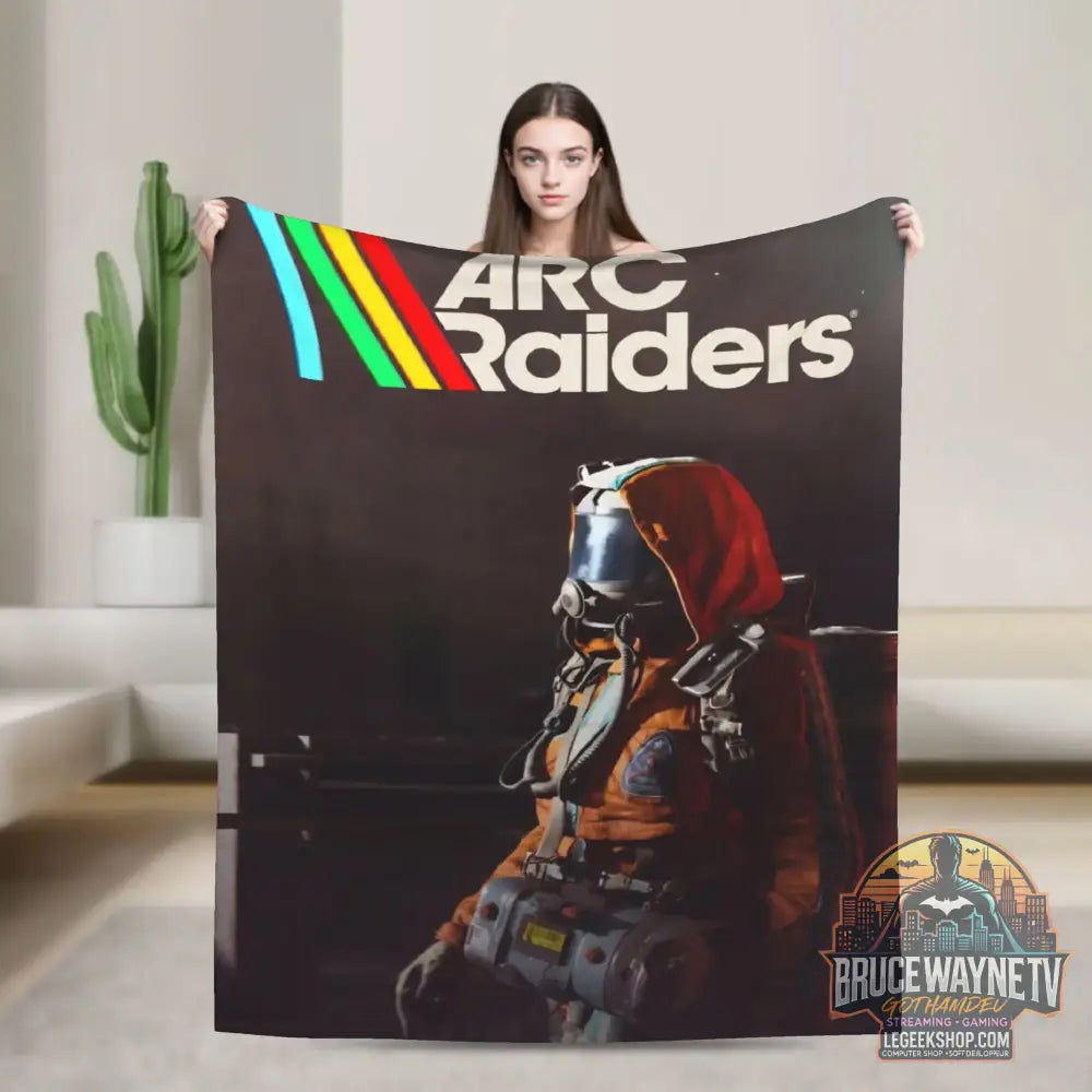 Couverture Arc Raiders Peluche Douce Canapé Lit 4 Saisons - 4 / 150x200cm - Couverture