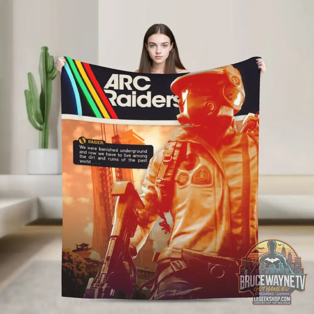 Couverture Arc Raiders Peluche Douce Canapé Lit 4 Saisons - 7 / 150x200cm - Couverture